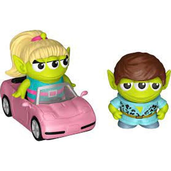 Disney Pixar Alien Figures, Barbie & Ken Remix Dream Convertible 54 55 - Picture 2 of 7